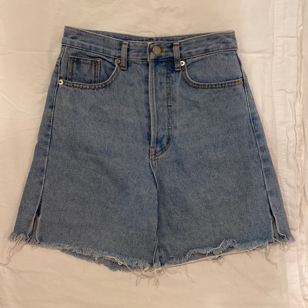 Storets Light Wash Denim Shorts